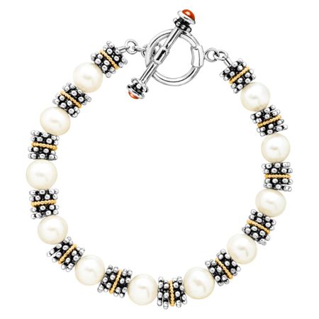 8 mm Pearl Bead Bracelet