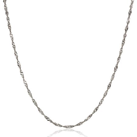 Singapore Chain Necklace, 20