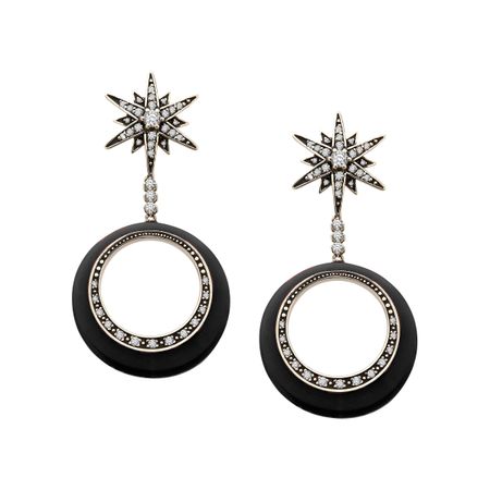 Orbital Star Earrings