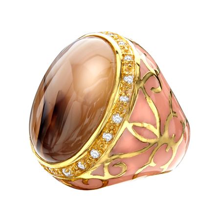 Agate Noble Ring
