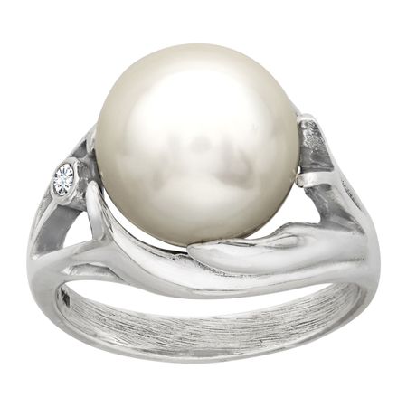 Art Deco Pearl Ring