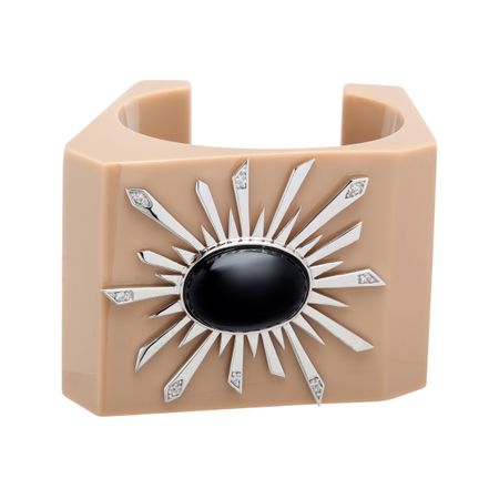 Black Agate Solstice Bangle