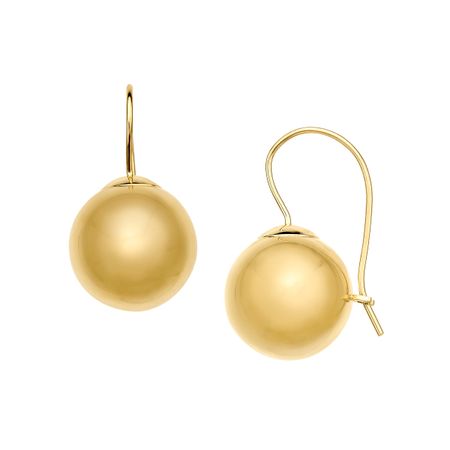 12 mm Bead Drop Earrings