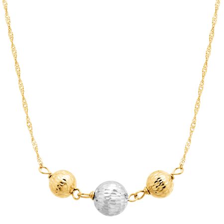 Triple Bead Necklace