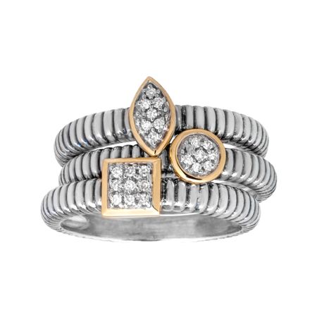1/8 ct Diamond Stackable Rings