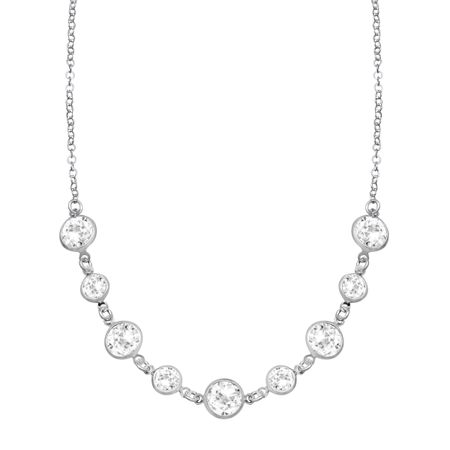 Necklace with Swarovski Crystals