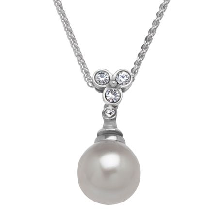 Art Deco Pearl Drop Pendant