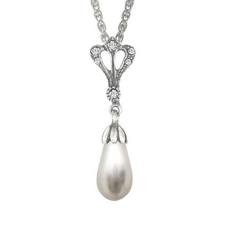 Victorian Pearl Drop Pendant