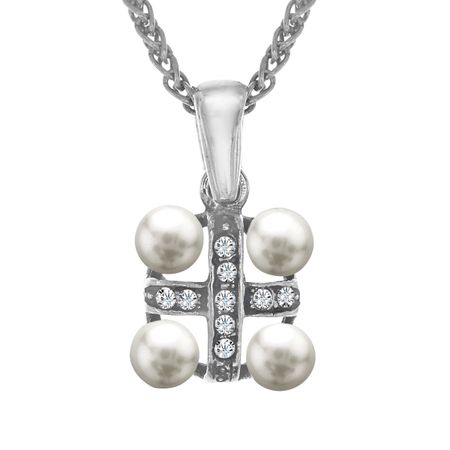 Art Deco Pearl Pendant