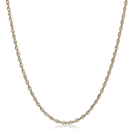Perfectina Chain Necklace, Yellow, 20
