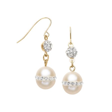 8 mm Pearl Drop Earrings