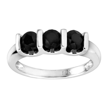 1 ct Black Diamond Band Ring