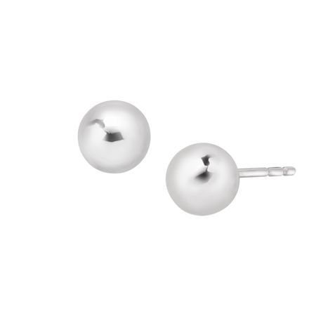 6mm Ball Stud Earrings