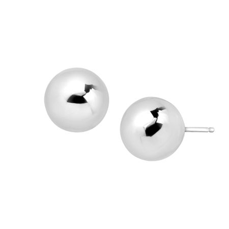 8 mm Ball Stud Earrings