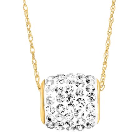 Crystal Roller Ball Pendant