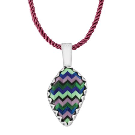 Multi-Stone Inlay Pendant