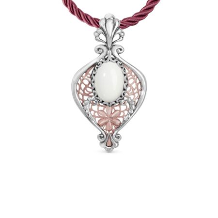 White Agate Pendant