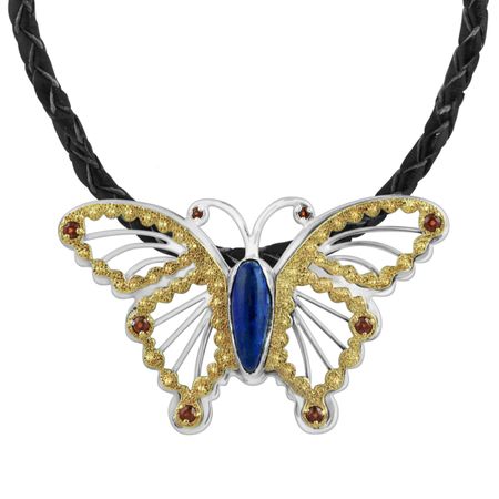 Lapis Butterfly Pendant