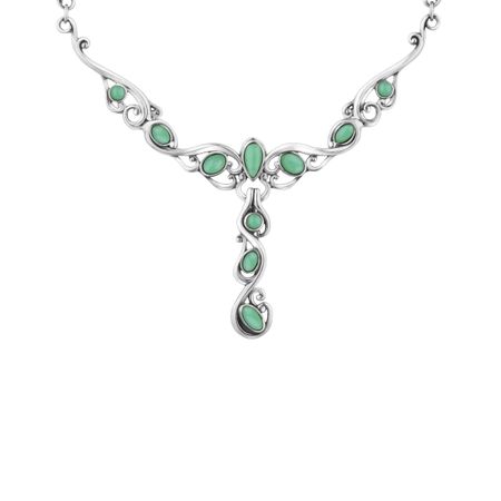 Green Chrysoprase Necklace