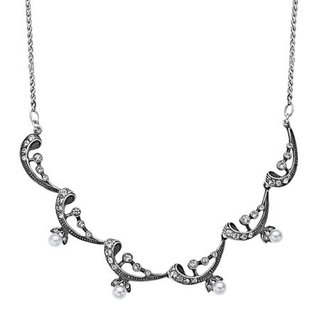 Victorian Pearl Garland Necklace