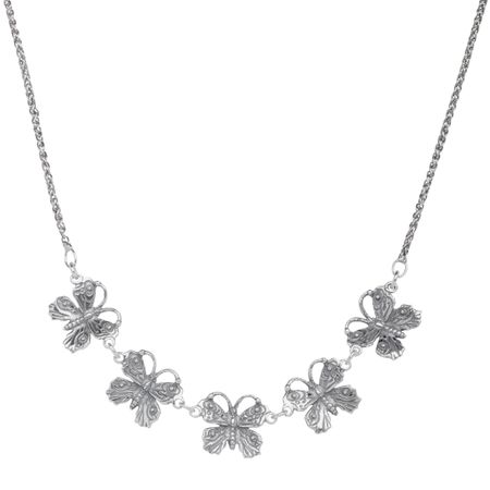 Art Nouveau Butterfly Necklace