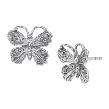 Art Nouveau Butterfly Earrings