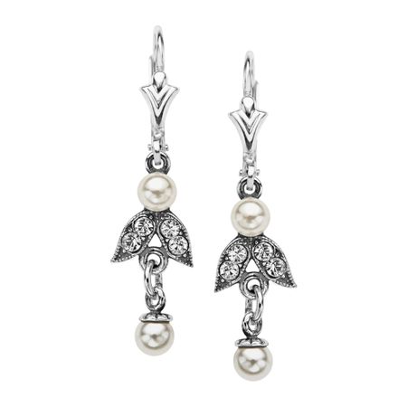 Victorian Pearl Drop Earrings