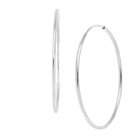 Endless 21 mm Hoop Earrings