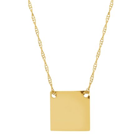 Petite Tile Necklace