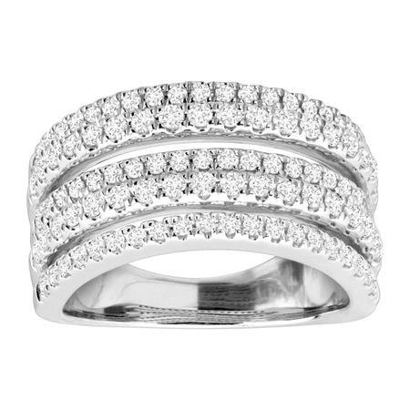 1 ct Diamond Multi-Band Anniversary Ring