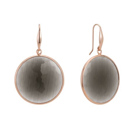 Slate Quartz Drop Earrings