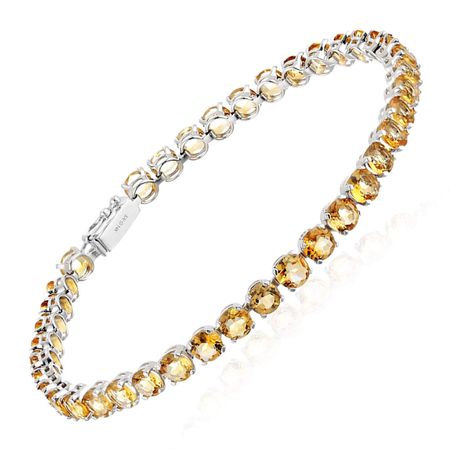 Citrine Tennis Bracelet
