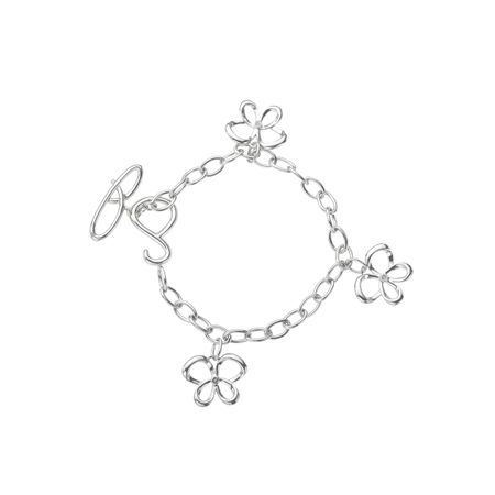 Diamond Charm Bracelet