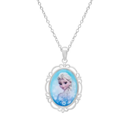 Disney's Elsa Oval Pendant