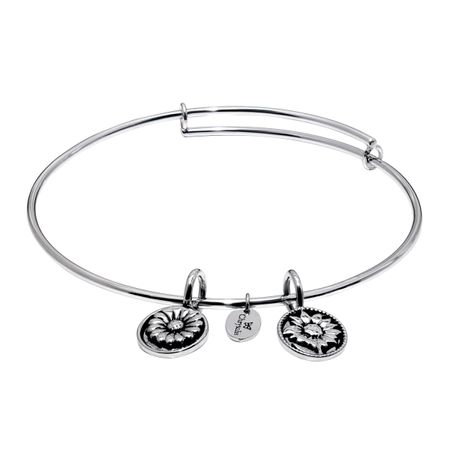 'Believe' Expandable Bangle Bracelet
