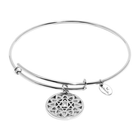 'Heart' Expandable Bangle Bracelet