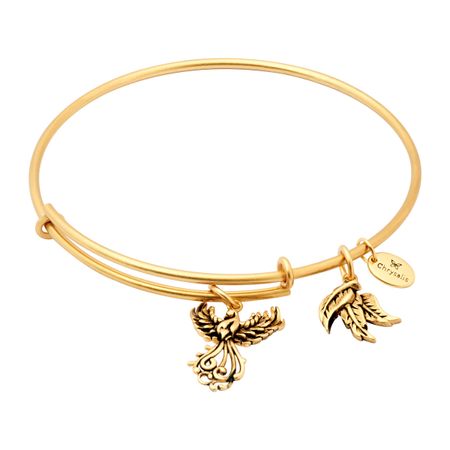 Expandable Phoenix Bangle, Yellow