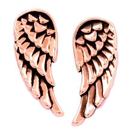 Guardian Angel Earrings, Pink