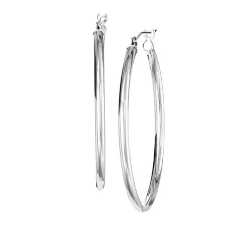 30 mm Tube Hoop Earrings