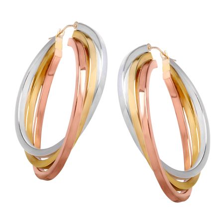 Triple Hoop Earrings