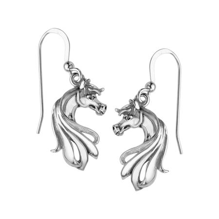 Horse Drop Earrings