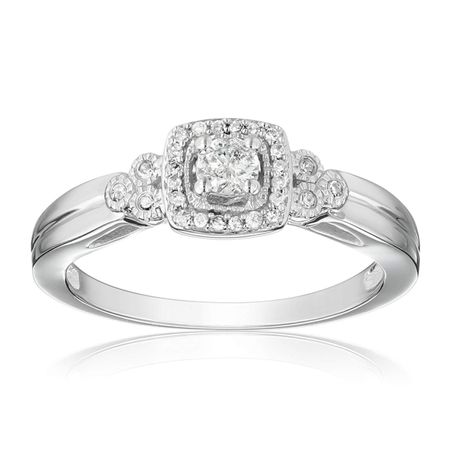 1/4 ct Diamond Engagement Ring