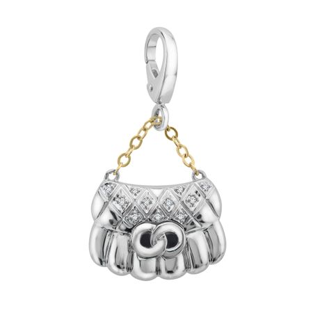Purse Charm with Diamonds
