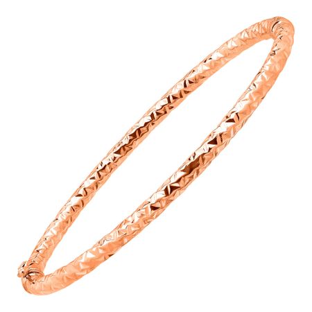 Crystal-Cut Bangle Bracelet