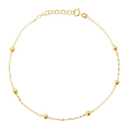 Beaded Station Anklet