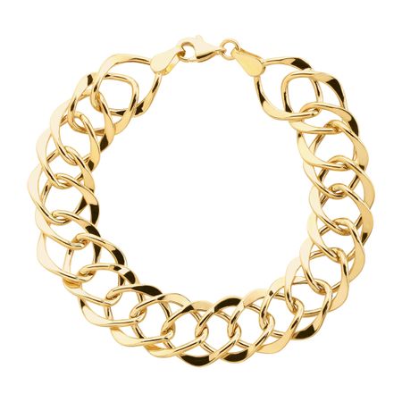 Interlocking Link Chain Bracelet