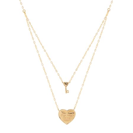 'Key to My Heart' Layer Necklace