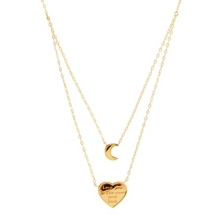 'To the Moon & Back' Layer Necklace