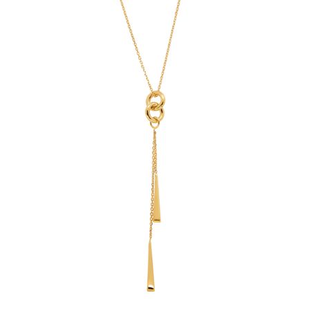 Pyramid Drop Link Pendant