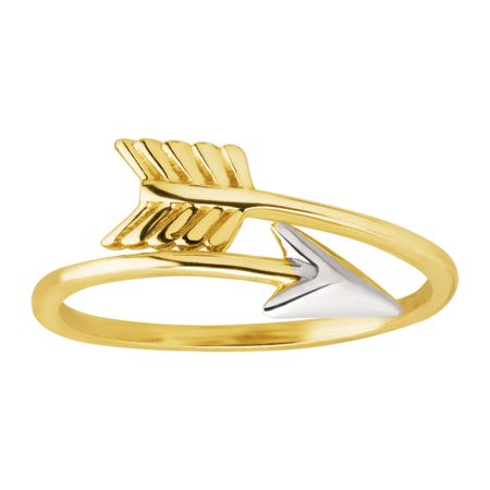 Wrap-Around Arrow Head Band Ring